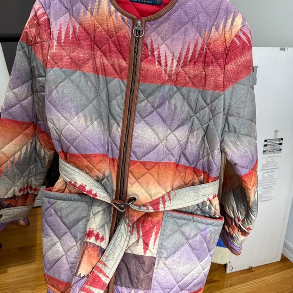 Ralph Lauren Multicolor Quilted Utility Jacket - Picture 3 of 7